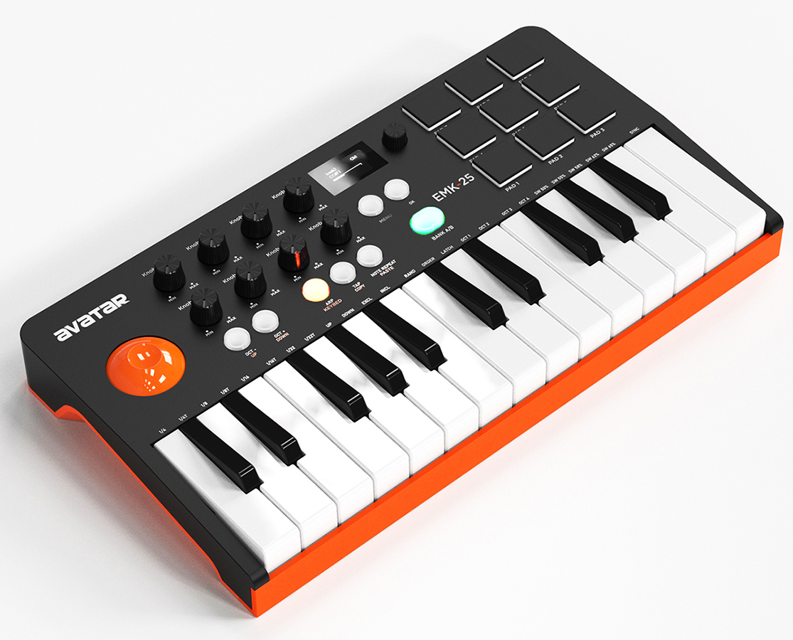Musical Instrument Keyboard - Keyboard MIDI Controller With 25 Keys,