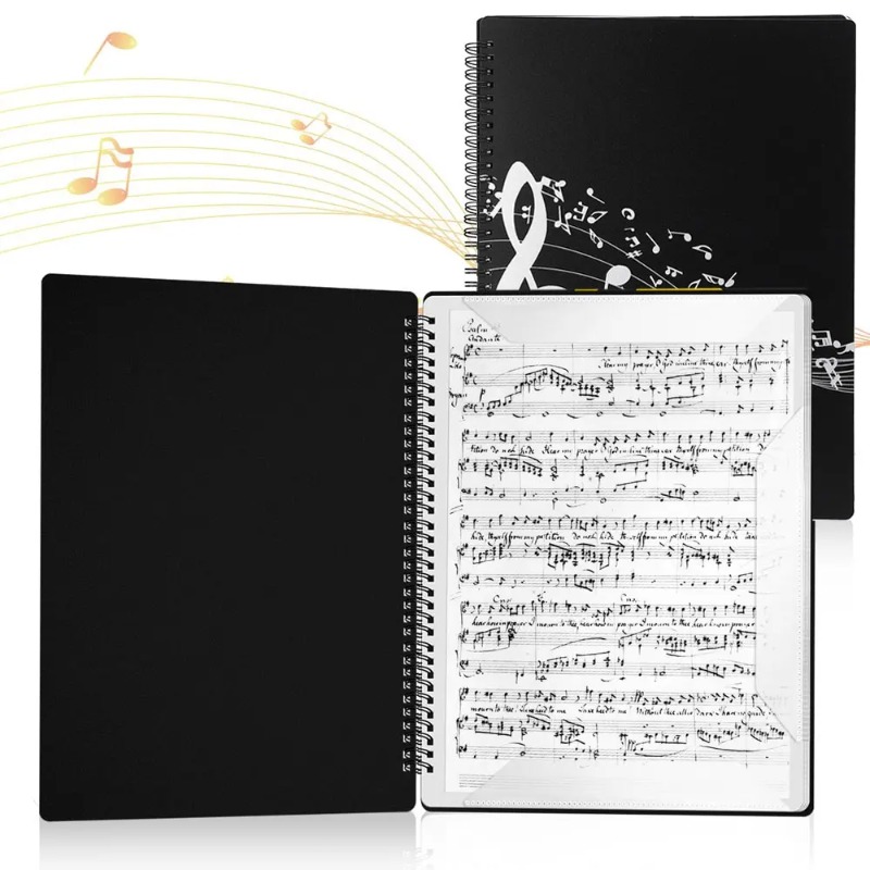 Musical Instruments List - A4 Sheet Music Folder Loose-leaf Piano