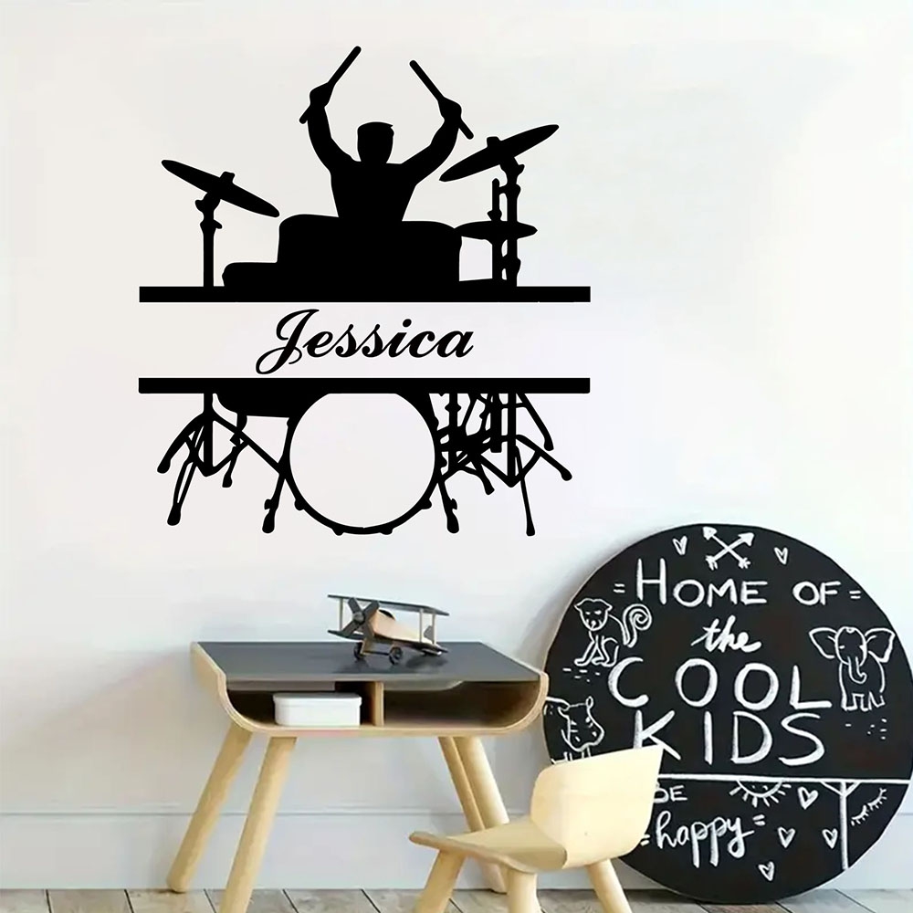 Musical Instrument With Name - 1PC Cartoon Musical instrument Personalized Name
