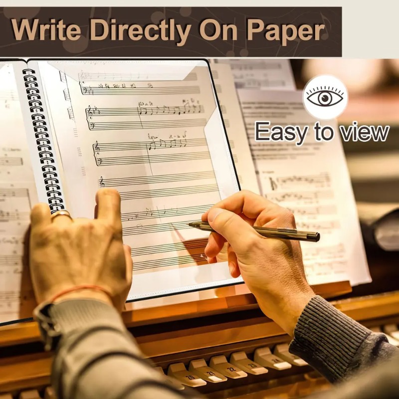 A4 Sheet Music Folder Loose-le - Musical Instruments List review and price