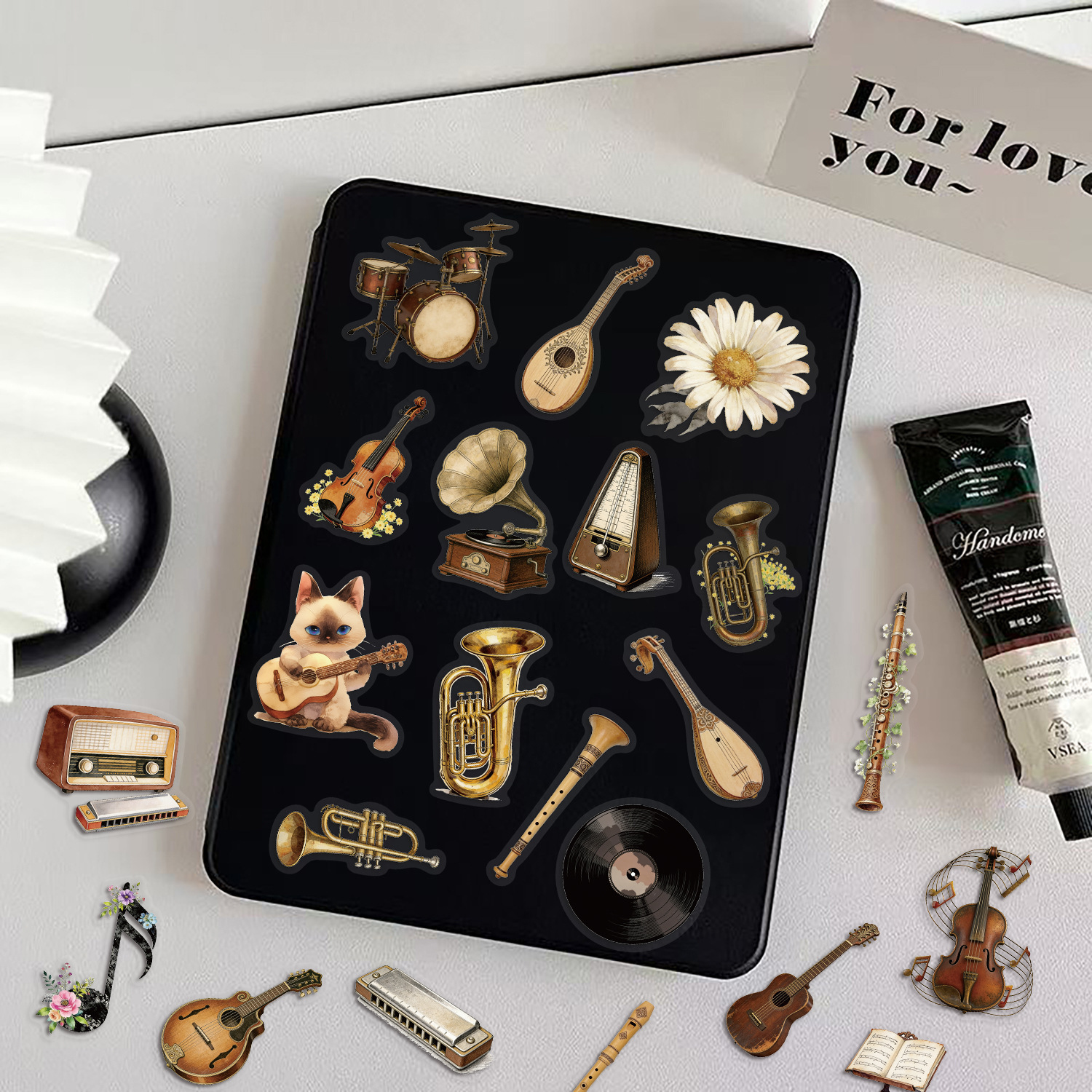50PCS Retro Musical Instrument - Musical Instruments List review and price