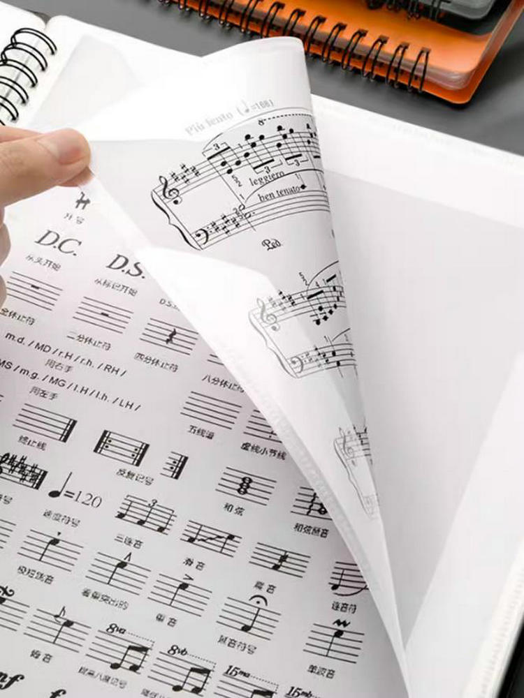 8-page Music File Folder A4 Mu - Musical Instruments List review and price