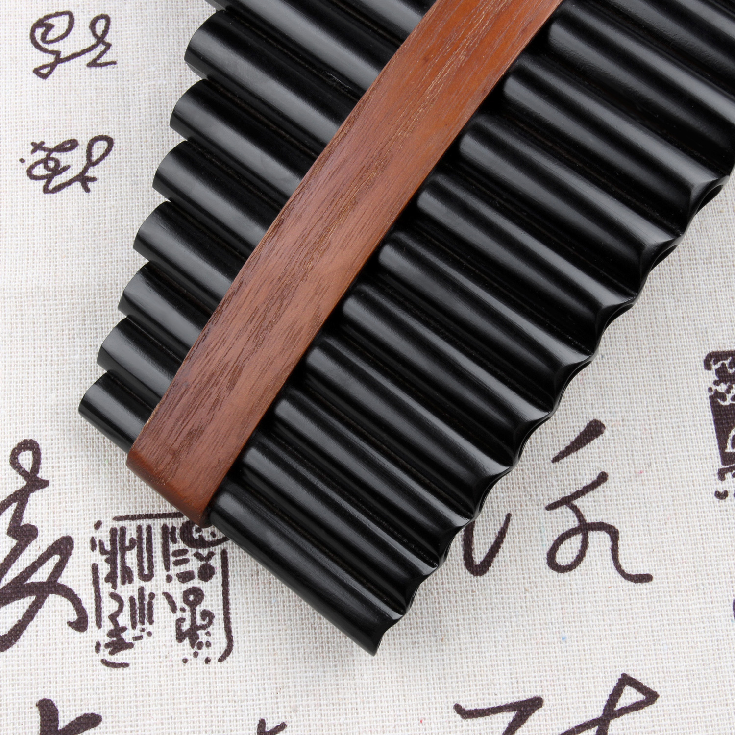 18 Pipes BrownPan Flute F Key  - Musical Instrument Pipe review and price