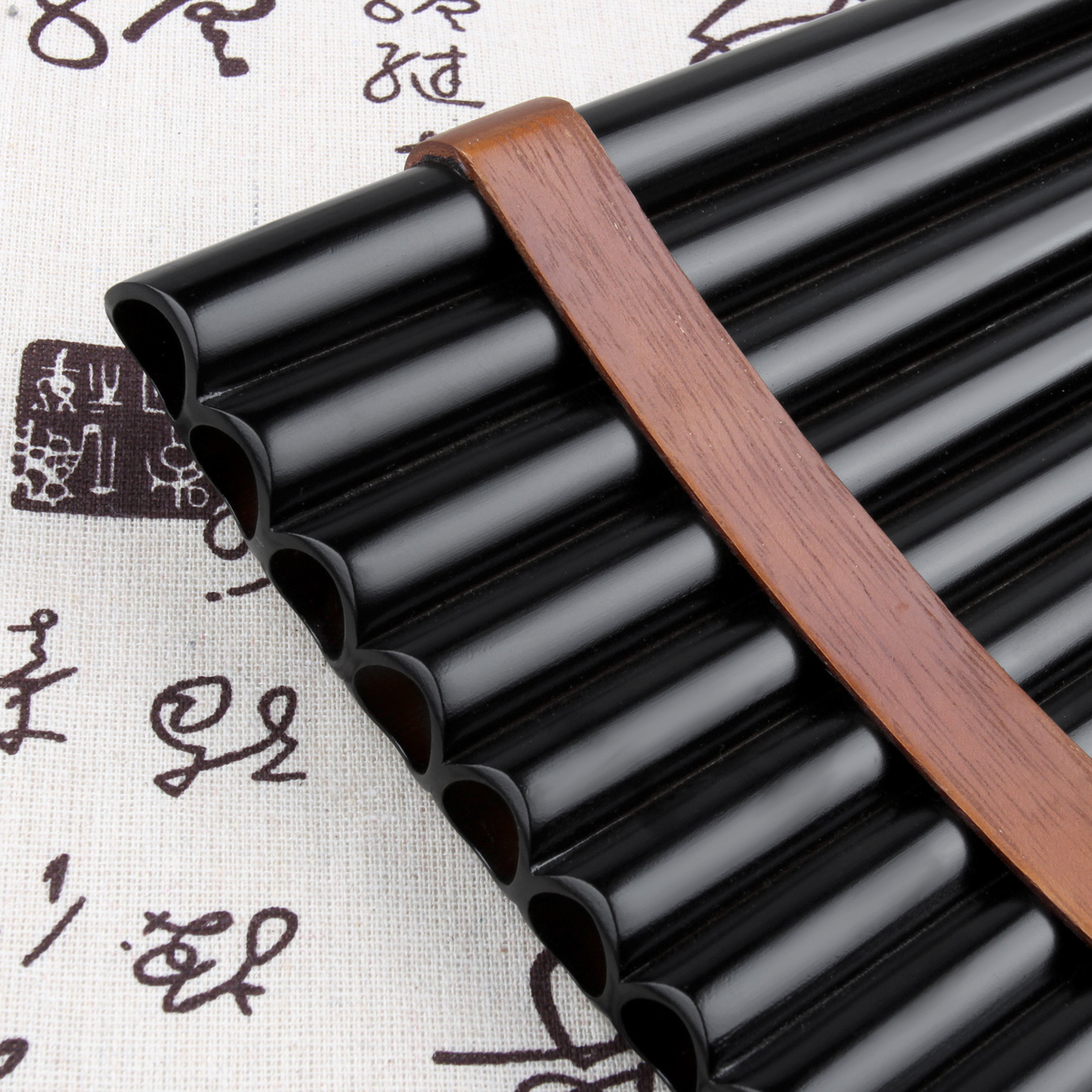 18 Pipes BrownPan Flute F Key  - Musical Instrument Pipe review and price