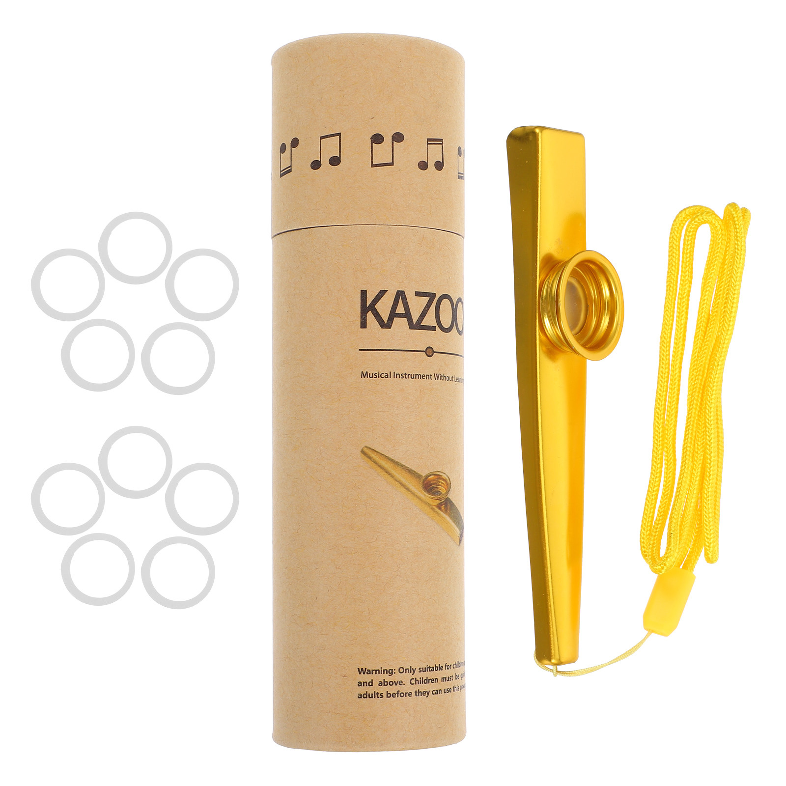 1Set Metal Kazoo Set for Adult - Musical Instrument Easy To Learn For Adults review and price