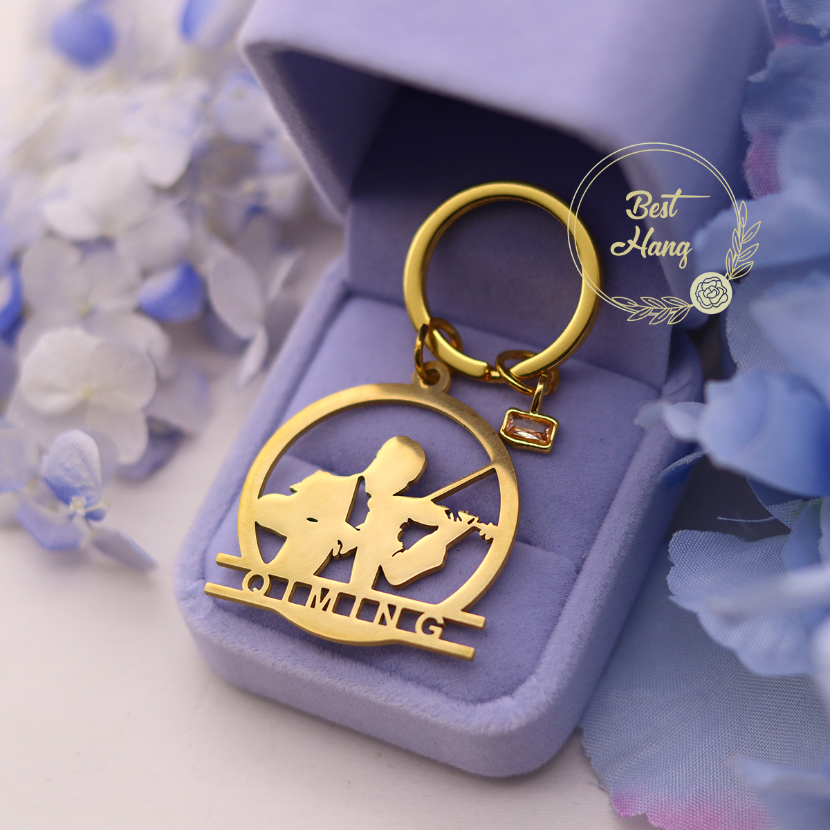 Custom Name Birthstone Pendant - Musical Instrument With Name review and price