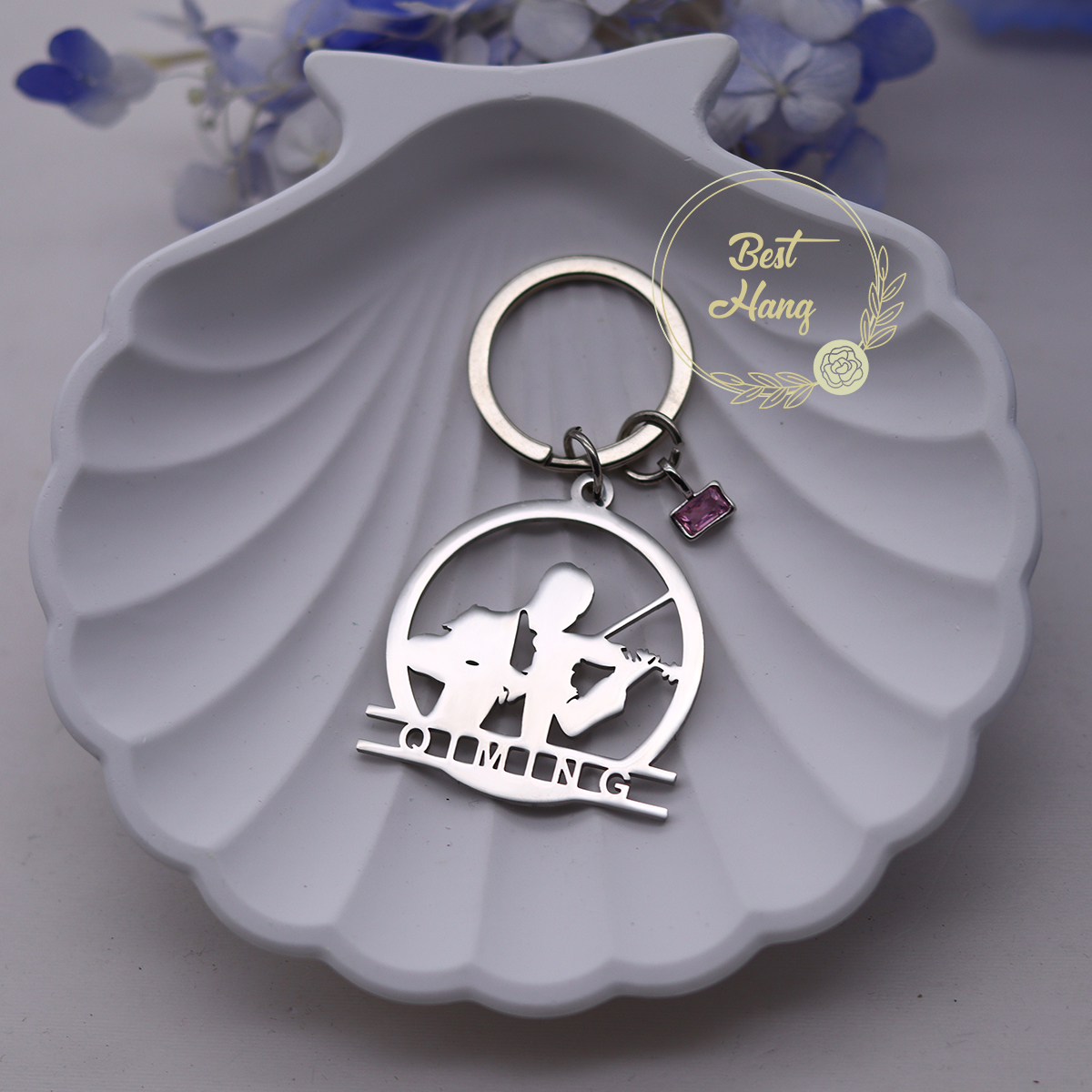 Custom Name Birthstone Pendant - Musical Instrument With Name review and price