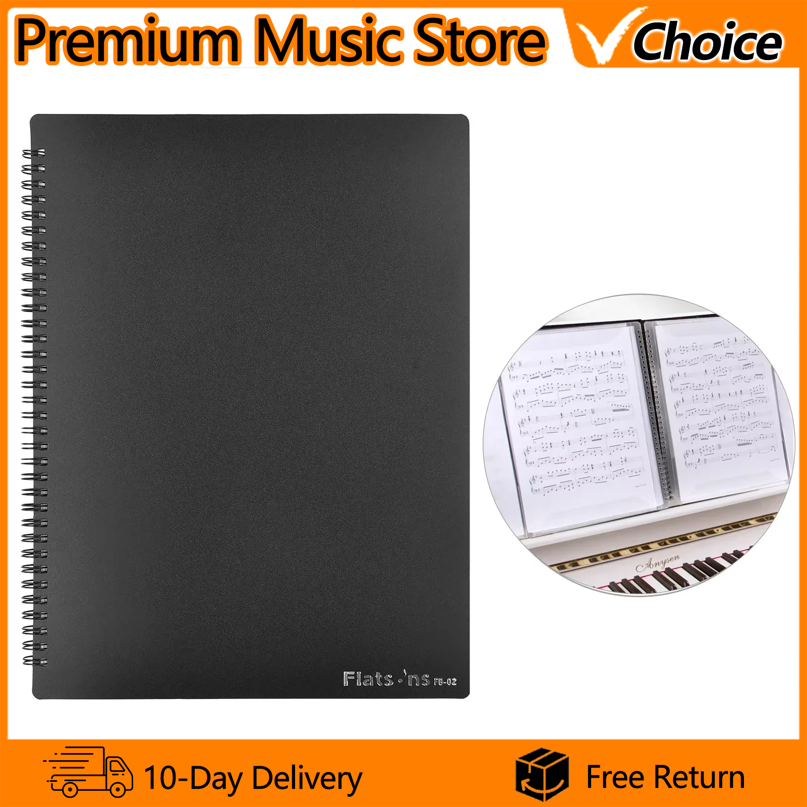Flatsons Music Score Holder A4 - Musical Instruments List review and price