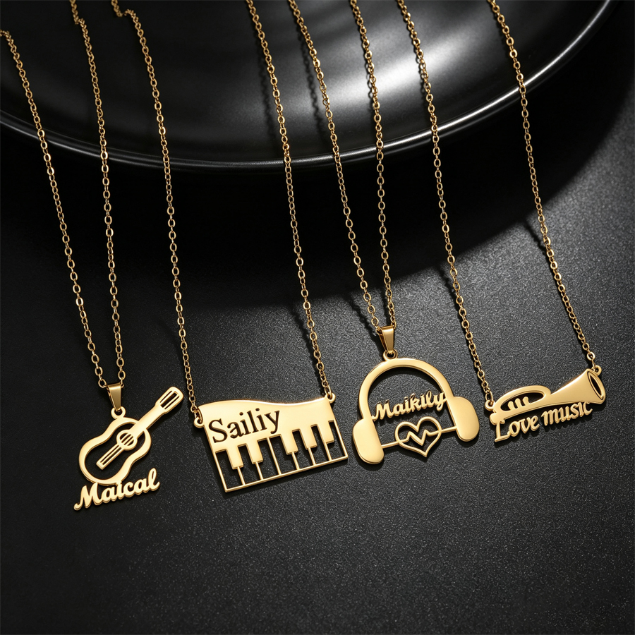 Acheerup Personalized Custom N - Musical Instrument With Name review and price