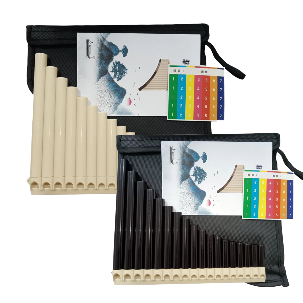 Miwayer 18 Pipes Pan Flute C T - Musical Instrument Pipe review and price