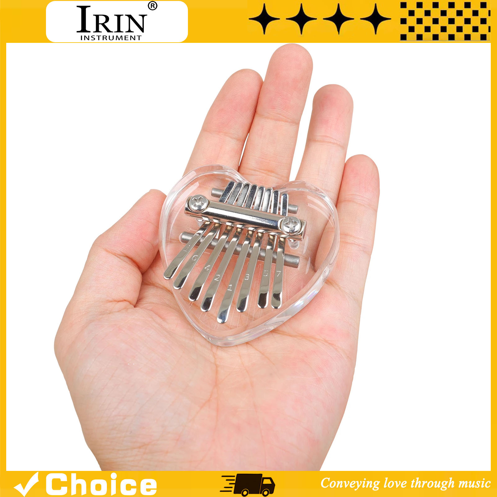 8-Key Kalimba Mini Thumb Piano - Musical Instrument Keyboard review and price