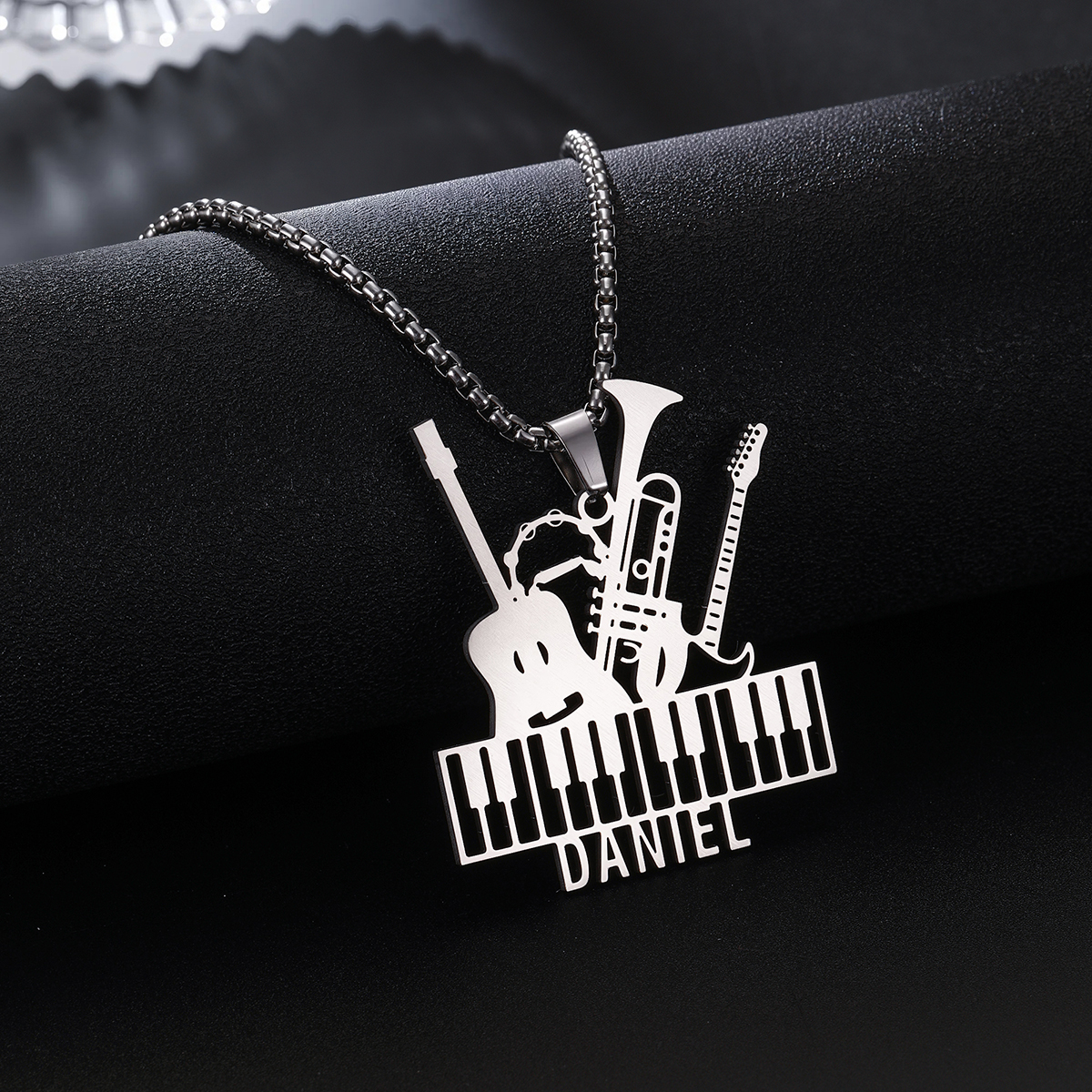 Custom Name Necklaces For Wome - Musical Instrument With Name review and price
