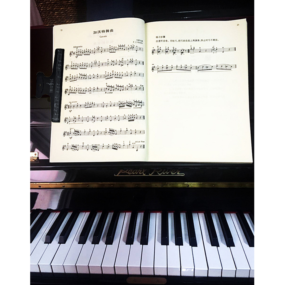 Sheet Music Clips Book Page No - Musical Instruments List review and price