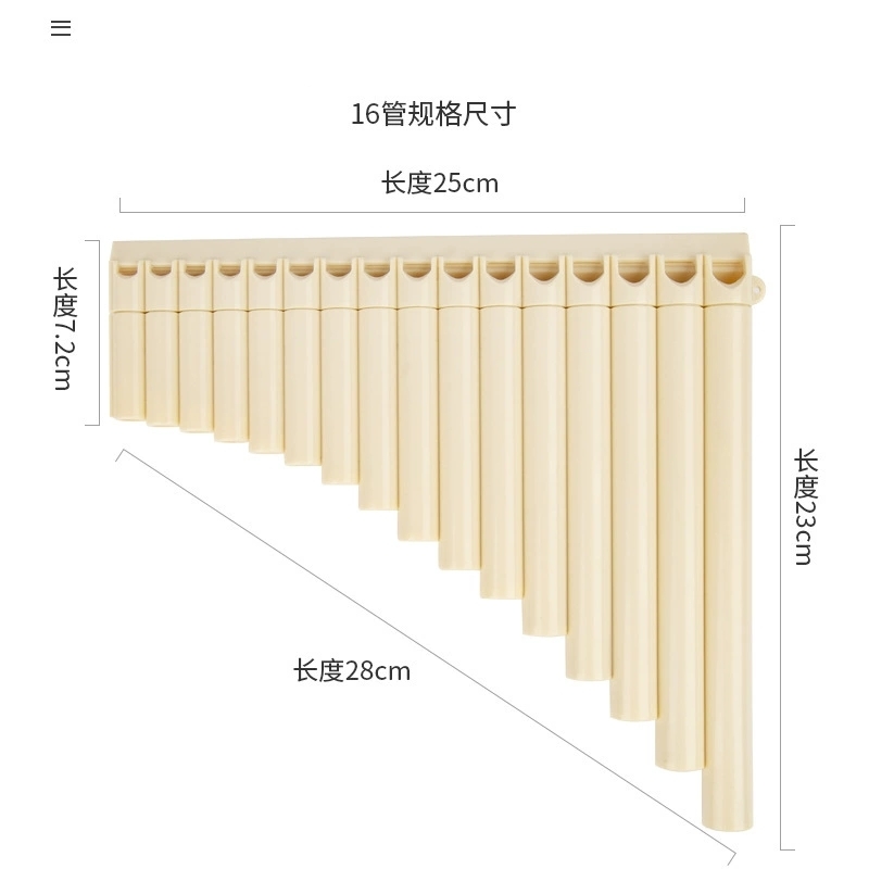 High Quality 16/18 Pipes Panfl - Musical Instrument Pipe review and price