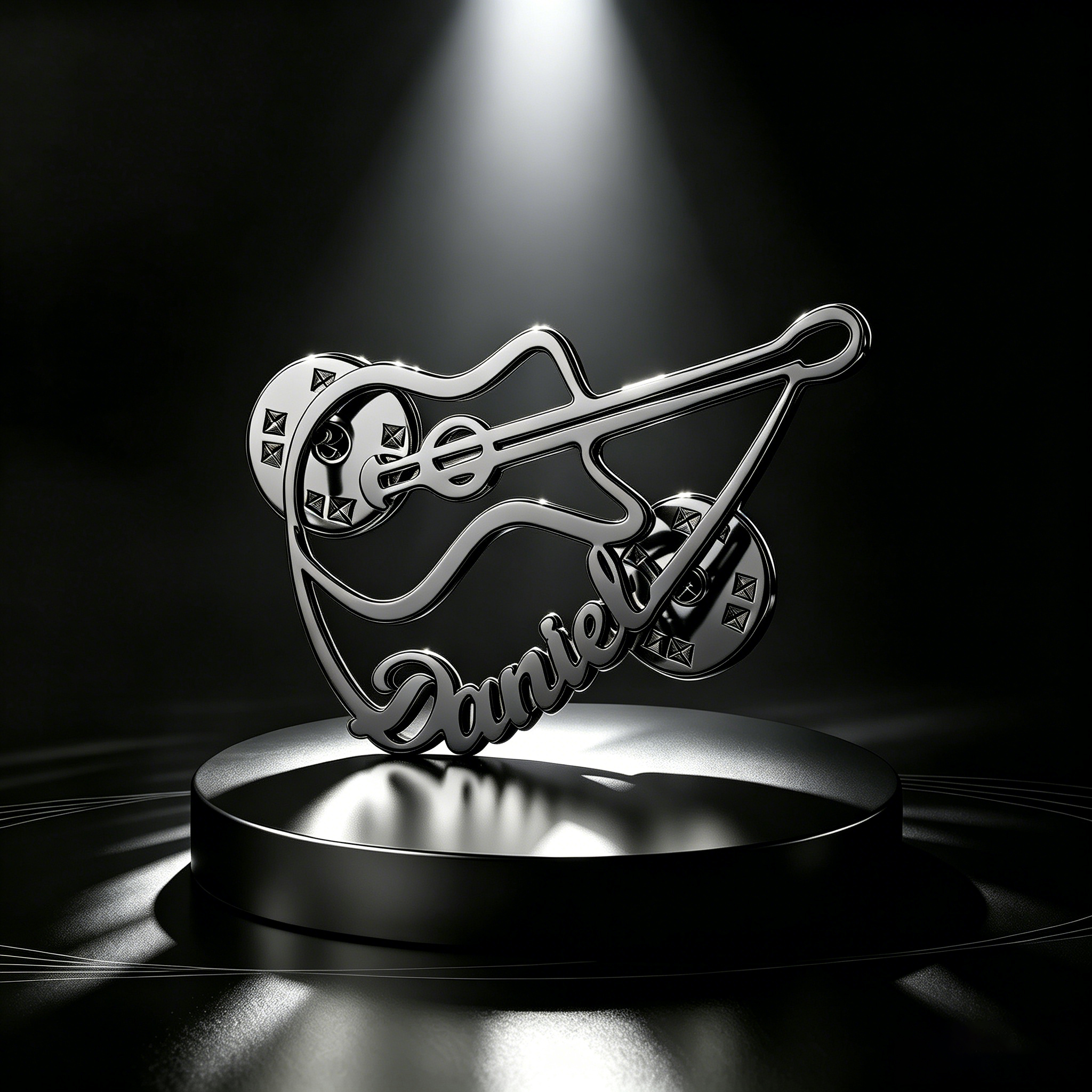 Personalized Violin Brooch Cus - Musical Instrument With Name review and price