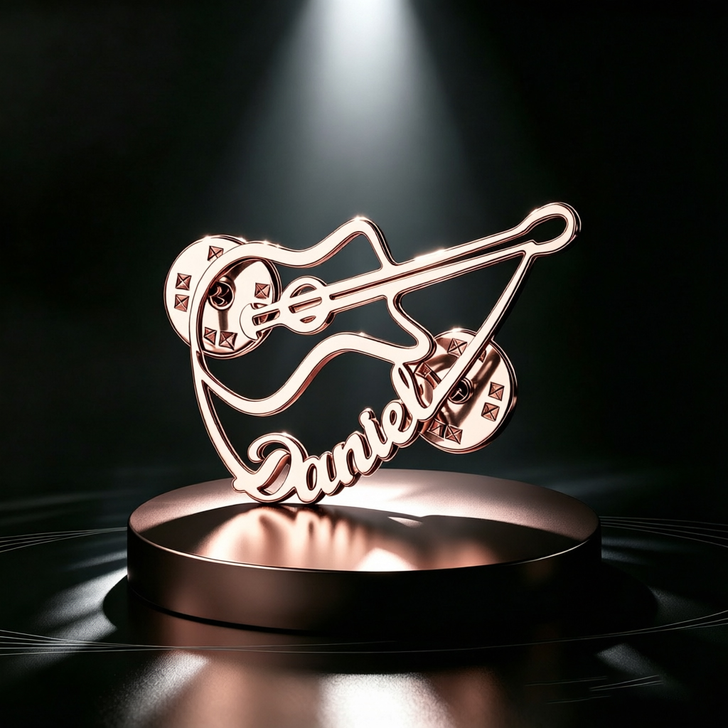 Personalized Violin Brooch Cus - Musical Instrument With Name review and price
