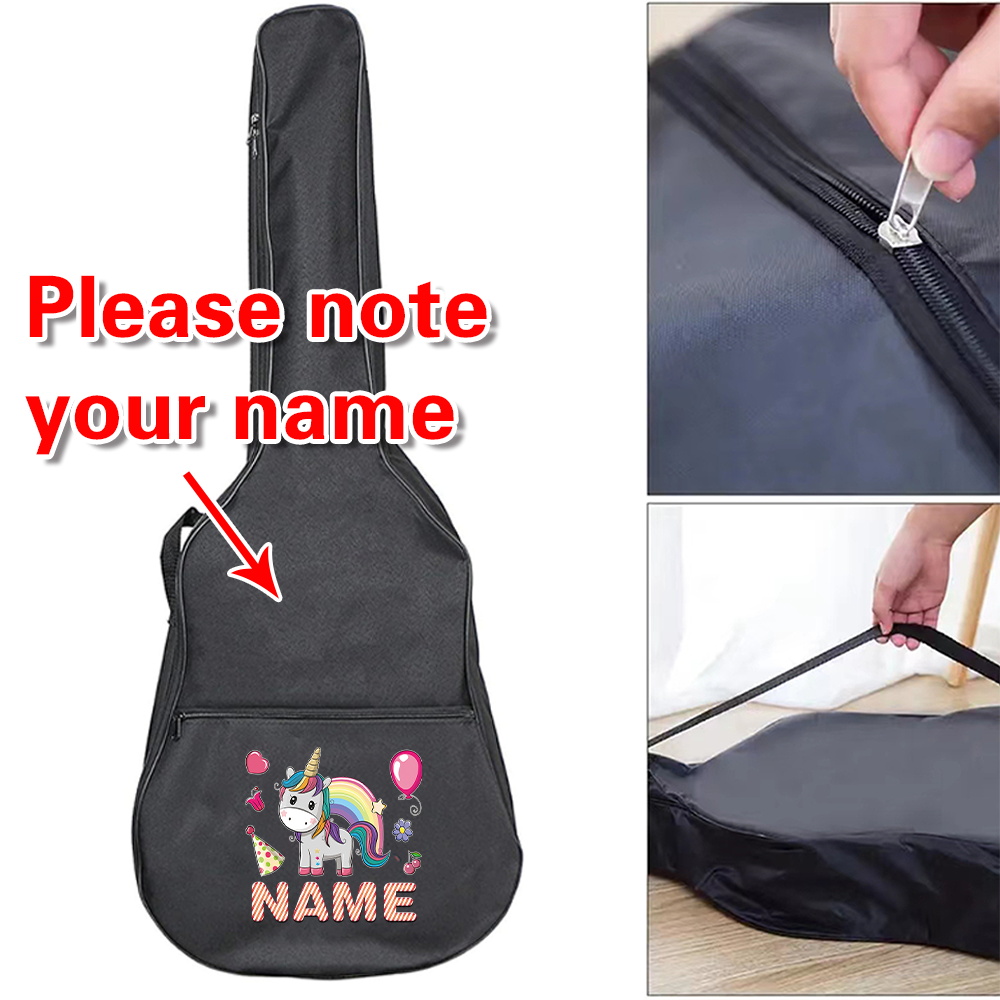Customized Name Guitar Bag 36- - Musical Instrument With Name review and price