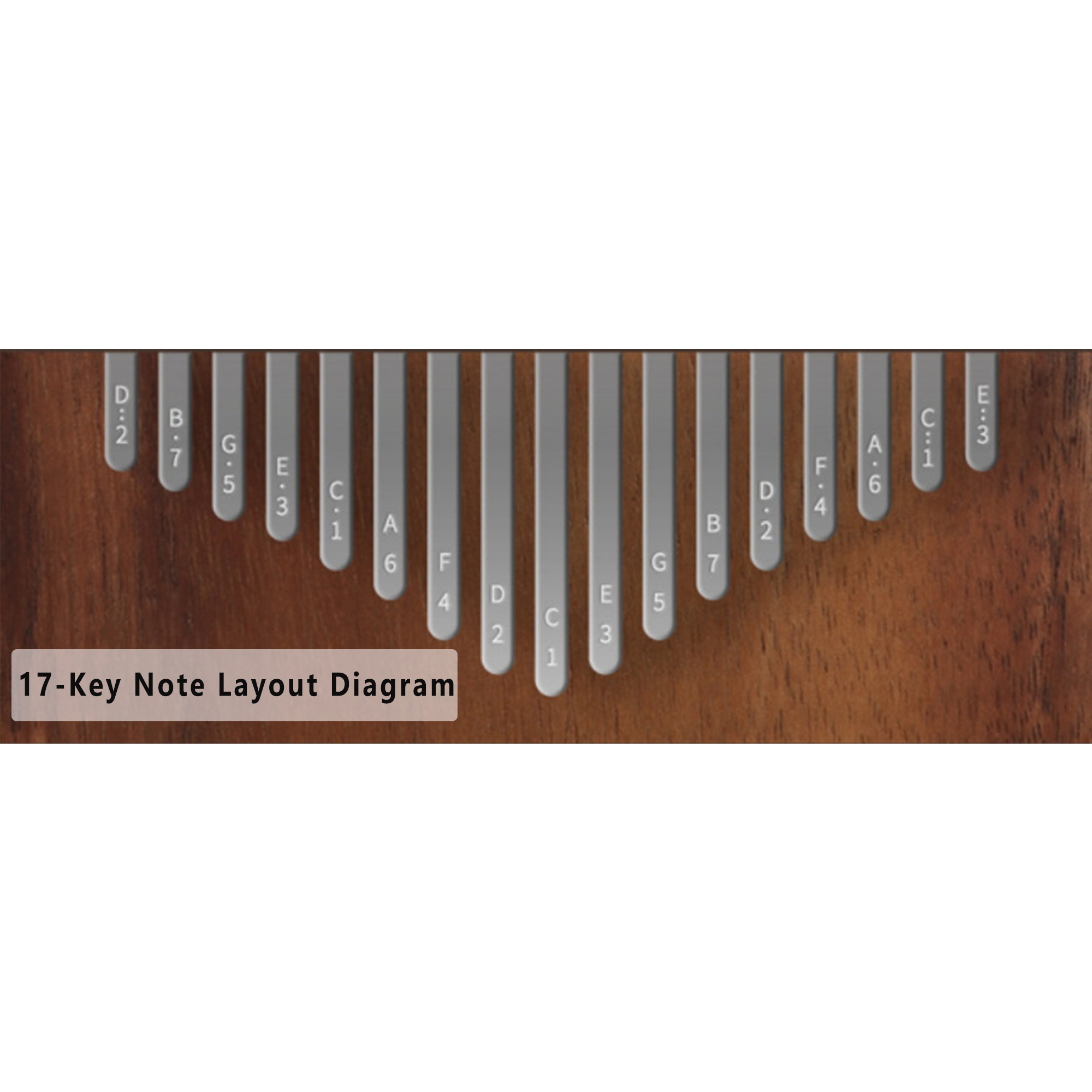 17 Key Portable Kalimba Thumb  - Musical Instrument Easy To Learn For Adults review and price