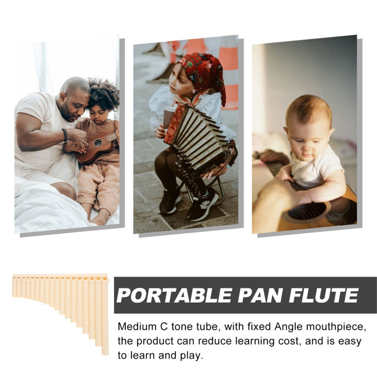 Miwayer Panpipe Handmade ABS W - Musical Instrument Pipe review and price