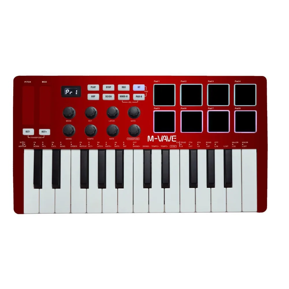 M-VAVE MIDI 25-Key USB MIDI Ke - Musical Instrument Keyboard review and price