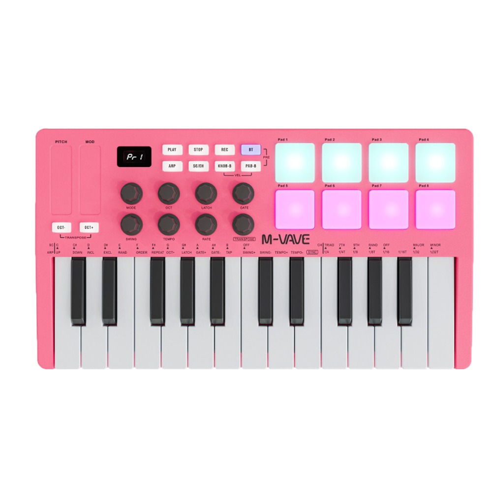 M-VAVE MIDI 25-Key USB MIDI Ke - Musical Instrument Keyboard review and price