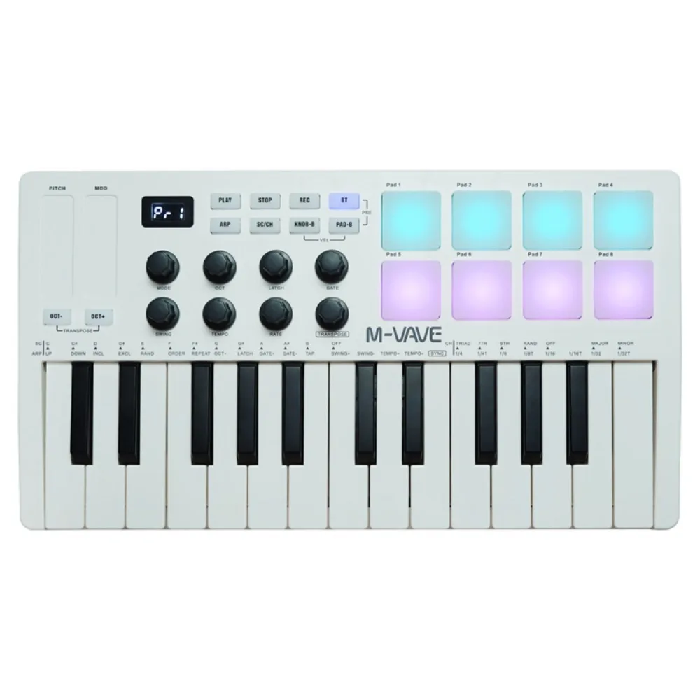 M-VAVE MIDI 25-Key USB MIDI Ke - Musical Instrument Keyboard review and price