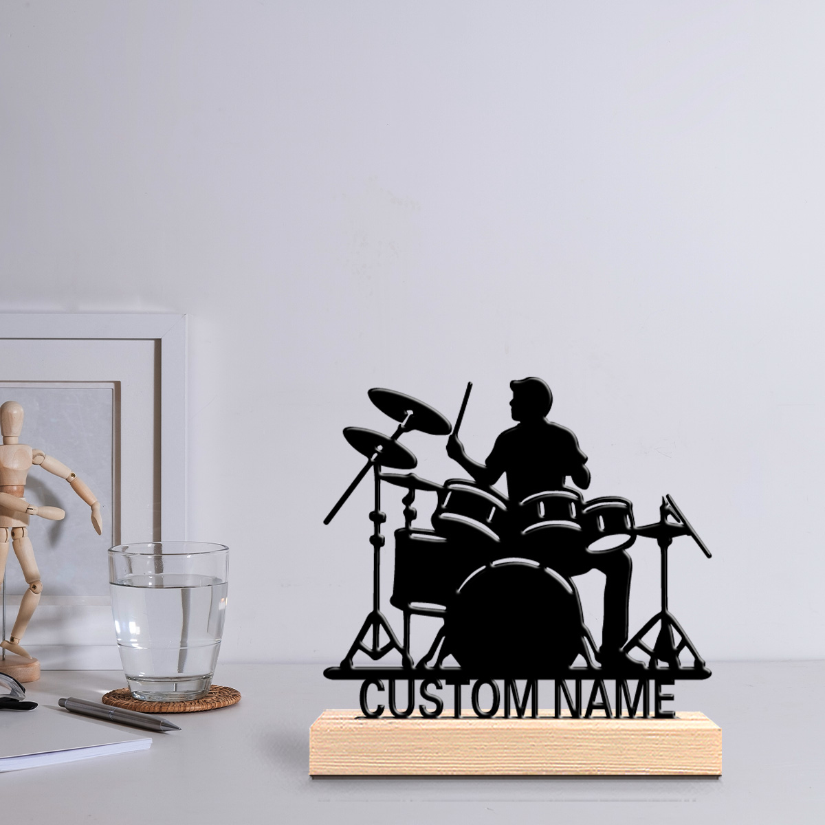 1pc  Custom name Beat A Drum M - Musical Instrument With Name review and price