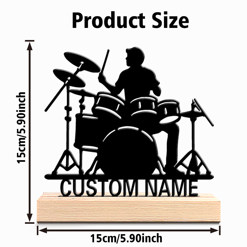 1pc  Custom name Beat A Drum M - Musical Instrument With Name review and price