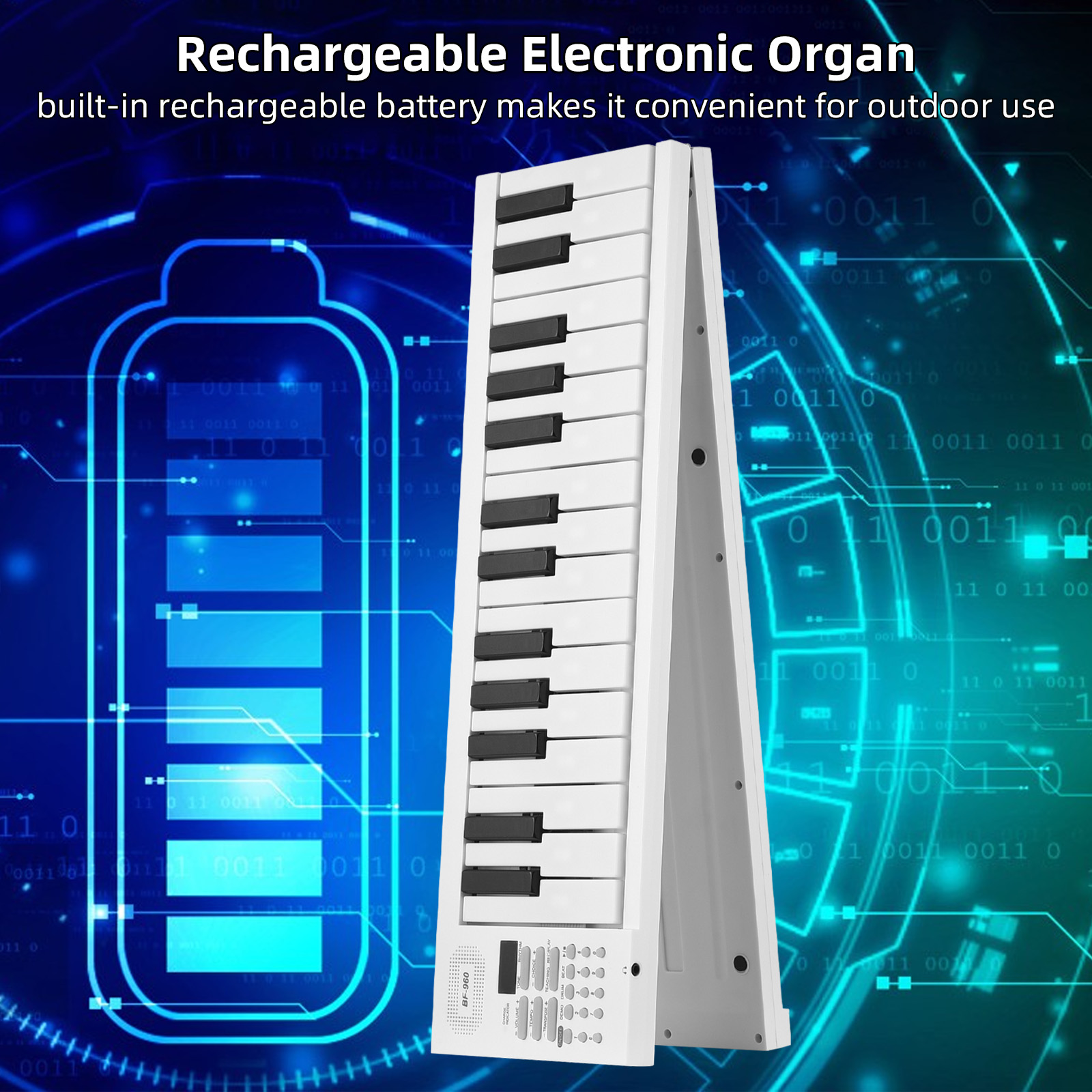 61-Key Foldable Electronic Pia - Musical Instrument Keyboard review and price