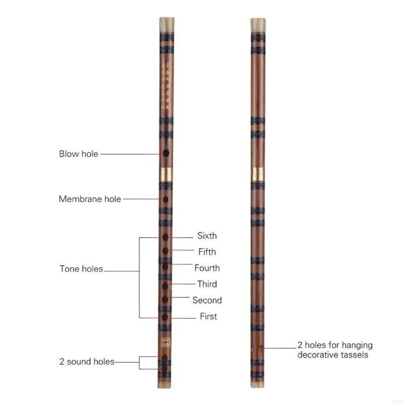 Bamboo Flute Portable Chinese  - Musical Instrument Pipe review and price